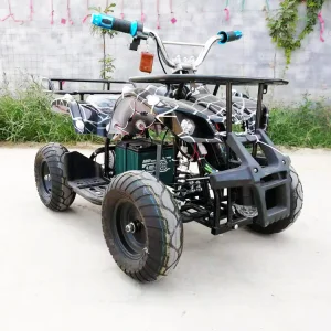 Wobeiqi min Cheap 24-Volt Kids Electric ATV Sport Ride-On Car 4-Wheel Battery-Powered Kids Motorcycle for Business