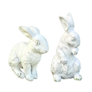 Enhance Your Home and Garden with Exquisite Resin Rabbit Statues