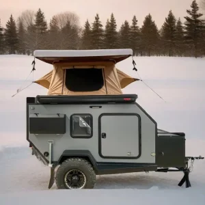 Four-Wheel Pop Top Camper for Adventure-Ready Outdoor Experiences