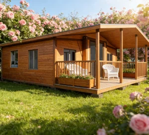 40ft 20ftFolding Mobile Homes Tiny Home Houses Ready Container Prefabricated House Two Bedroom Prefab Expandable Container House