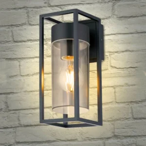 Modern Aluminum Waterproof Wall Lantern Light