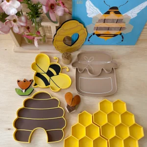 Bee Sensory Matching Toy