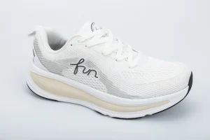Custom White Breathable Mesh Running Sneakers