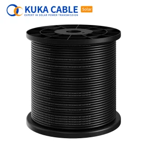 TUV Certificate 30years Expected Service Life 6mm Solar Cable for PV System