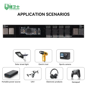 Sistema de Gestión de Baterías 1s 2s 6A 8A 18650 Batería de Litio 3.7V Sistema de Gestión de Baterías 1s BMS