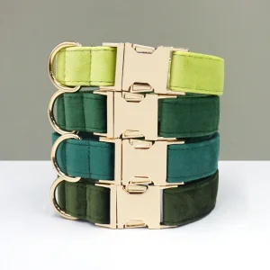 Soft Velvet Dog Collar