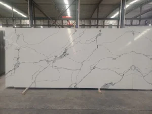 Quartz Stone Kitchen Top Building Material Home Decoration Kitchen Furniture Calacatta White