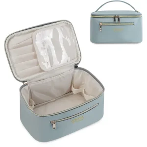 Vegan Leather Luxury Cosmetic Bags Boston