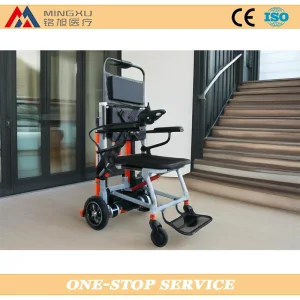 Made in China Aluminum Alloy Folding Electric Stair Chair Emergency Stretcher Climb Chairs
