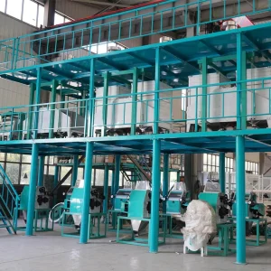 50 Tons Per Day Wheat Maize Flour Milling Machine