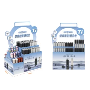 Sturdy Cardboard Display Rack for Organized Storage Solutions