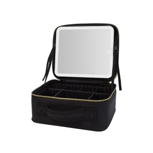 Portable Makeup Travel Bag With LED Light Mirror