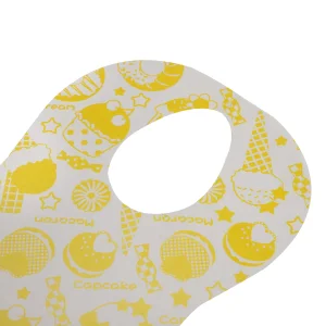 Fancy Pattern Disposable Soft Baby Bibs Newborn Feeding Bibs Package Printed Wholesale