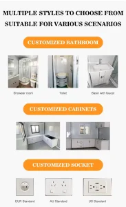 Compact Steel Structure Container House for Comfortable Living Spaces