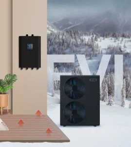 EU CE/Keymark Certification Multifunctional R32 Smart Heat Pump Heating Cooling Dhw