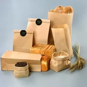 Bolsa de papel kraft para galleta