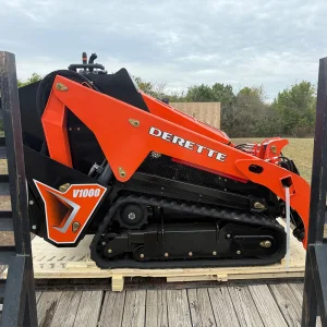 V1000 Mini Loader with CE Kubota 25HP Diesel Engine Mini Skid Steer