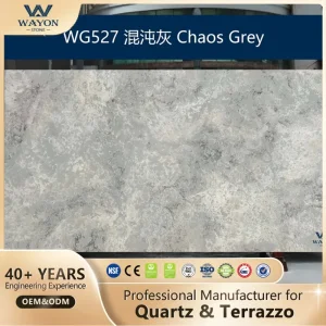 Wayon Quartz Slate Desktop Kitchen Island Countertop Quartz Stone Bathroom Countertop Table Tops