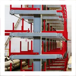 Roll Pipe/Tube Multi-Layer Custom Steel Cantilever Rack System CE Certified Powder Coated 1000kg/arm Capacity for Industrial Use