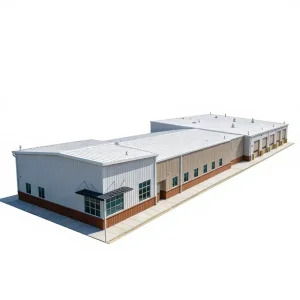 Modern Large Span Prefabricated Industrial Workshop Steel Structure Building