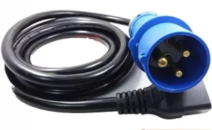 IEC60309 Industrial Plug IP44 to C19 Extension Power Cord 16A 250V 3*1.5mm, EV Charging Power Cord Cable