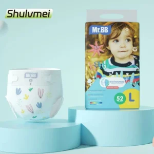 OEM Free Sample Factory Wholesale Cheap Super Abdl Unisex Diapers Pant Absorbent Menstrual Comfortable Disposable Adult Baby Diaper