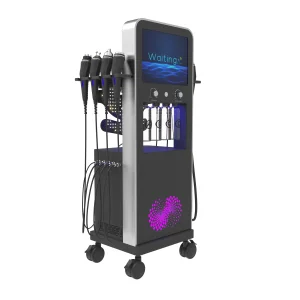 Professional Home Skincare Machine Hydra Dermabrasion Facial Cleanser 360&deg; Vortex Nozzle Deep Pore Skin Tightening Vacuum