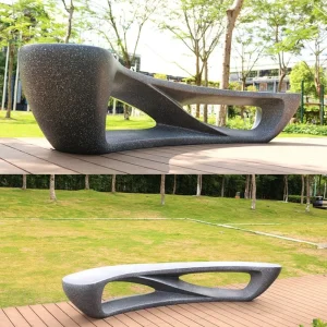 Modern Natural Stone Granite Bench Garden Furniture for Outdoor Decor