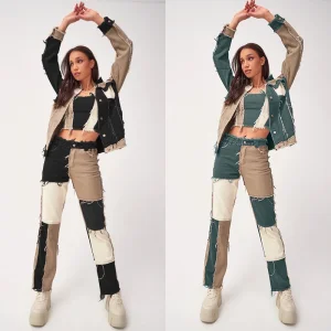 Calças Flare Jeans Skinny