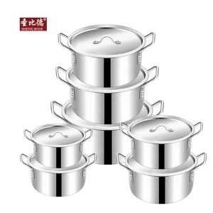Wholesale 14PCS Kitchen Home Cooking Pot Casserole Aluminum Cookware Set