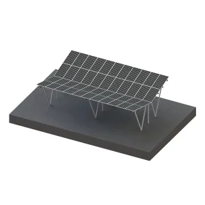 Residential Weatherproof Solar Carport Black Photovoltaic Aluminum Parking Structure