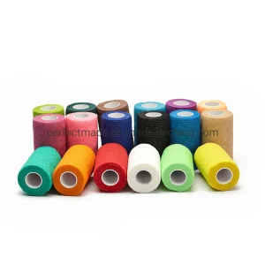 High Quality Vet Wrap Compression Self-Adhesive Elastic Cohesive Bandage