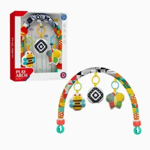 Soft Plush Baby Sleep Bed Bell Set