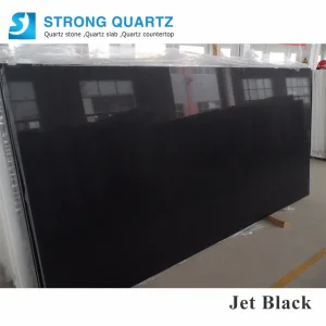 Polished Absolute Black Stone Slab for Countertop/Tombstone/Step Stair