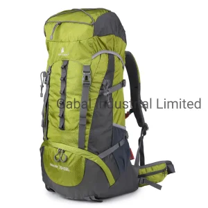 50L Durable Outdoor Nylon Daypack Sports Backpack for Hiking Trekking Tourism