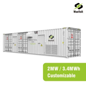 500kw 1mwh 1MW 2mwh Battery Container System AC/DC Integrated Energy Storage Battery Cabinet Outdoor Liquild Cooling Bess