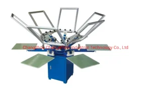 Manual Textile Screen Printing Machine for T-Shirt and Non Woven Bag