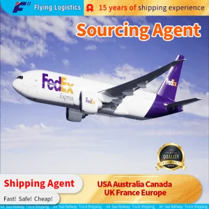 Fast DDP Air Cargo Express Courier Shipping Agent Service FedEx DHL UPS From China to USA Australia Canada UK France Europe Logistics Service