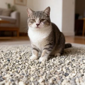 Natural Mineral Cat Litter with Superior Clumping Action From 100 Percent Bentonite Clay