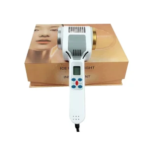 Multifunctional Facial Massager 3 in 1 Ultrasonic Cold Hot Hammer for Shrink Pores