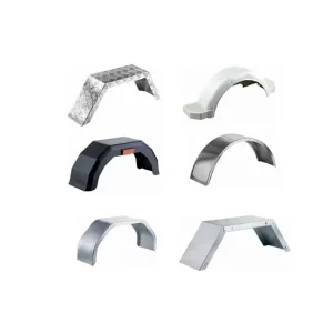 Factory Direct Sales Trailer Steel Smooth Teardrop Trailer Mudguard Trailer Fender for Utility Boat RV Trailer