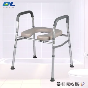 Dinglian Dl-2016la Bariatric Commode Handrail with High-Capacity Durable Toilet Safety Frame for Disabled Users
