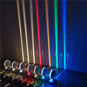 360 Degree 10w Remote Rgb Led Window Sill Door Frame Wall Light Hotel Ktv Corridor Aisle Beam Ray Line Wall Lamps
