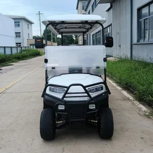 OEM ODM Custom Quiet and Comfortable 8 Seater Luxury Electric Golf Cart for Private Estates