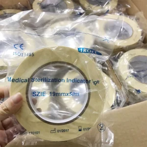H2O2 Plasma Medical Sterilization Autoclave Steam Indicator Tape