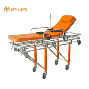 Separated Automatic Loading Stretcher Ambulance Foldable Strether Emergency Medical Stretcher Patient Loading and Transport (TD01013-C)