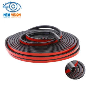Auto Car Door Window EPDM Foam Tape Automotive Rubber Sealing Strip