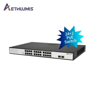 24 Port PoE Switch Gigabit