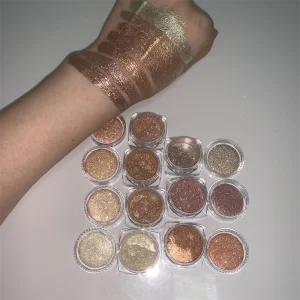 2g Powder Jar Metallic Glitter Eyeshadow