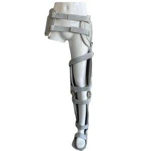 Single Leg Adjustable Hip Knee Ankle Foot Fixator
